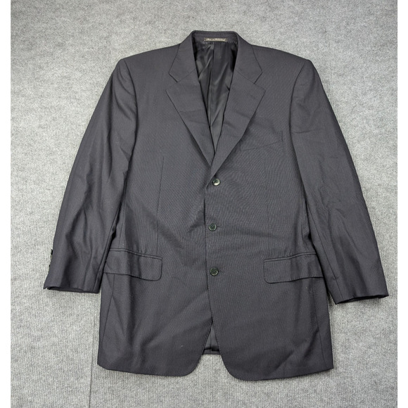 Ermenegildo Zegna Blazer Mens 52L Wool Suit Jacket Quiet Luxury Career Timeless